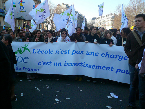 FCPE en manifestation